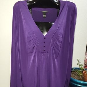 Lane Bryant long sleeve blouse
